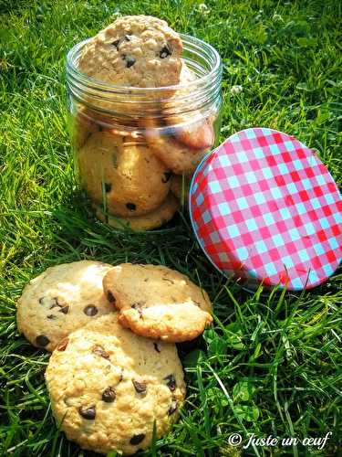 Cookies avoine et pépites de chocolat