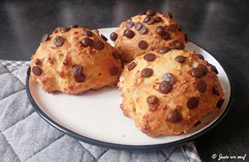 Cramochettes aux pépites de chocolat