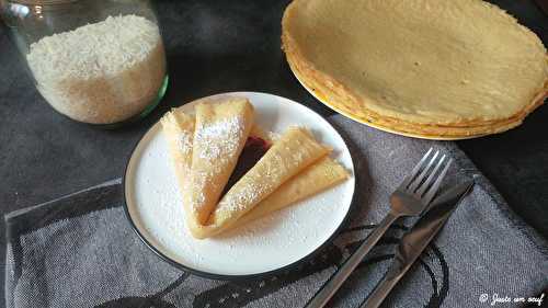 Crêpes à la farine de riz