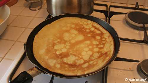 Crêpes allégées