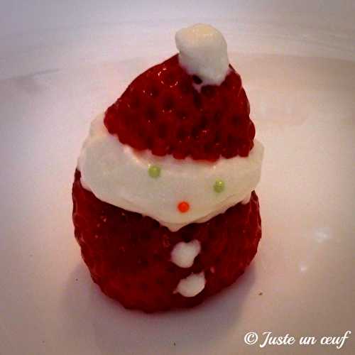 Fraises Père Noël