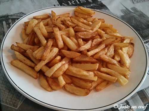 Frites croustillantes maison