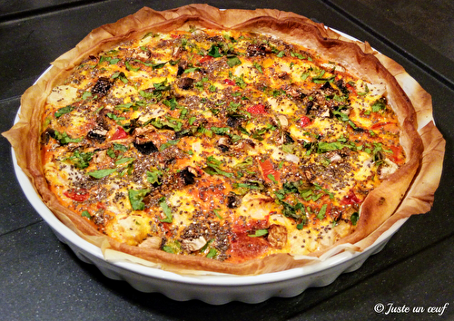 La quiche de fin de semaine