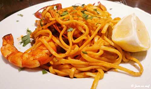 Linguine aux gambas