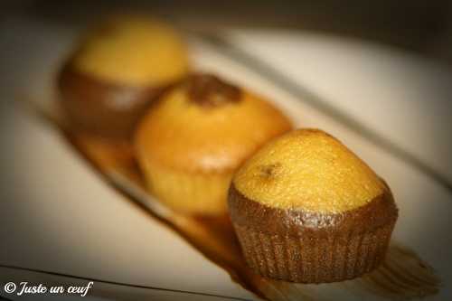 Mini muffins bicolores
