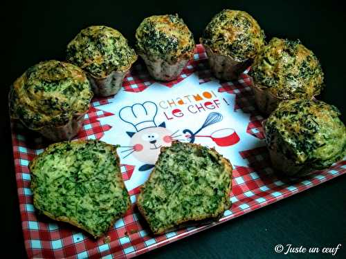 Muffins au chou kale
