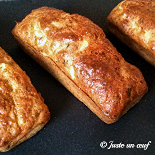 Petits cakes carotte blanche et Comté