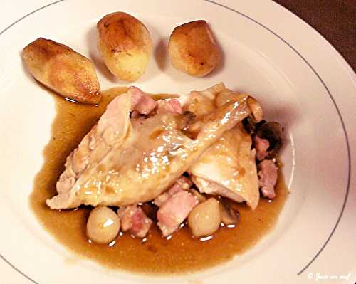 Poulet cocotte façon grand-mère