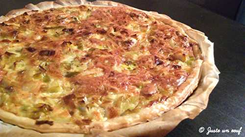 Quiche aux poireaux