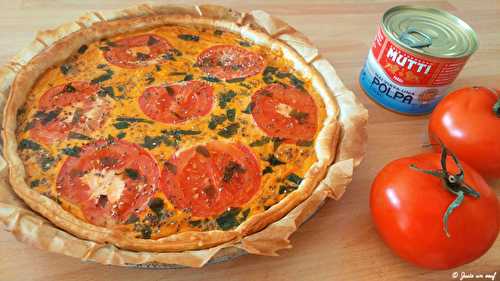 Quiche thon-tomate