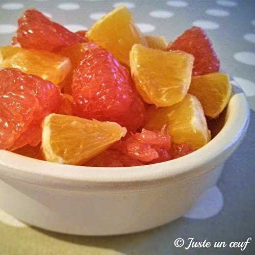 Salade d'agrumes