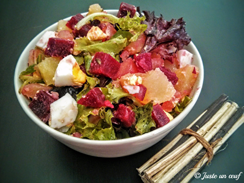 Salade de betteraves et pommes de terre