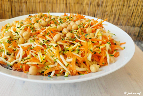 Salade de carottes râpées