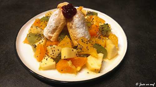 Salade de fruits improvisée