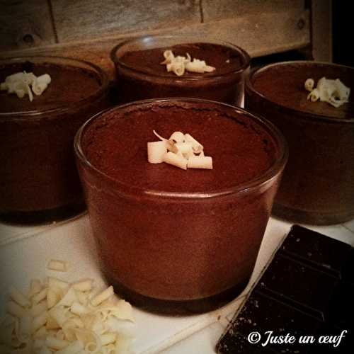 Semaine aérienne - Nouvelle recette : mousse au chocolat à l'ancienne