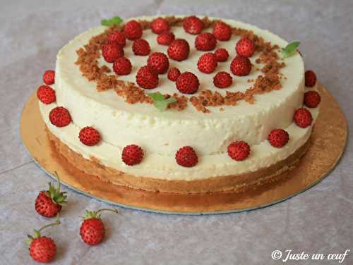 Semaine aérienne - Nouvelle recette sucrée : Bavarois aux fraises des bois