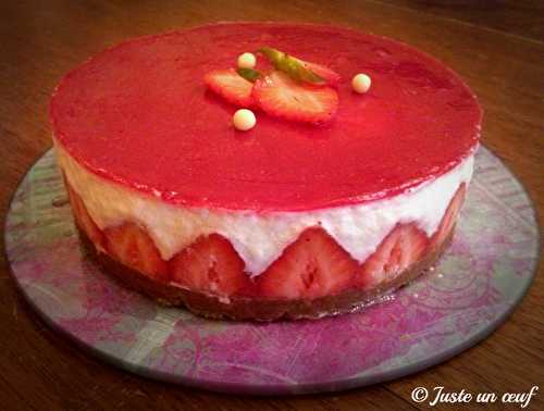 Semaine aérienne - Nouvelle recette sucrée : Bavarois façon fraisier