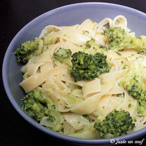 Tagliatelles aux brocolis