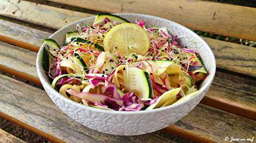 Tagliatelles en salade