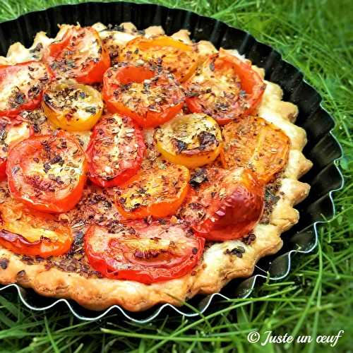 Tartelettes fines aux tomates cerise