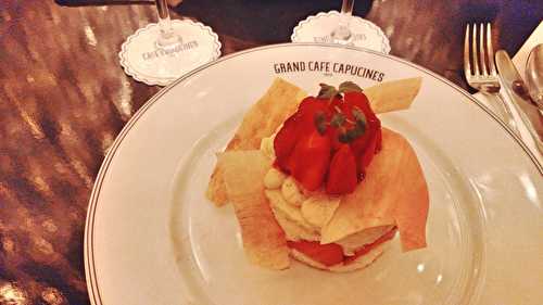 Un dessert au Grand Café Capucines - Paris