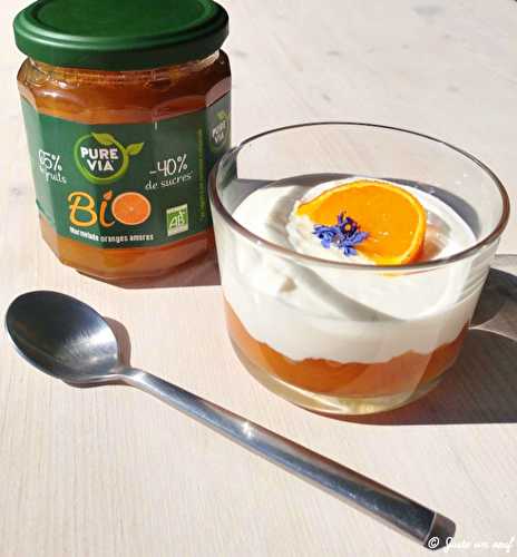 Verrine petit déjeuner