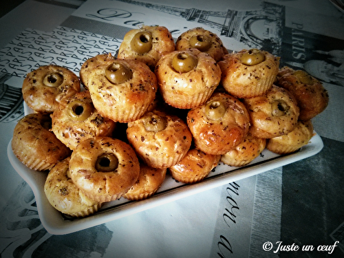 Vous venez prendre l'apéro ? - Nouvelle recette salée : mini muffins aux olives