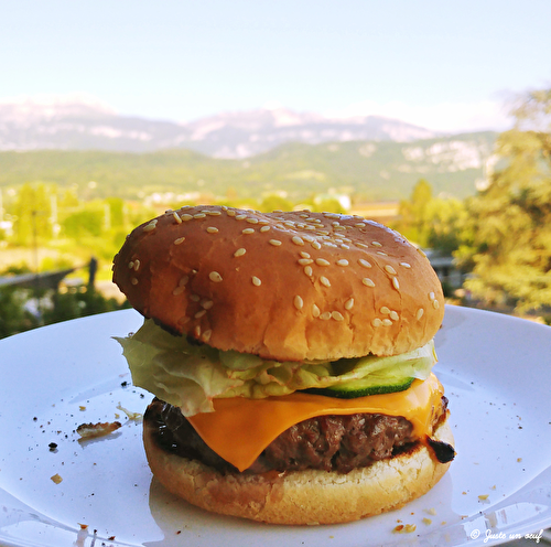 Burger au barbecue