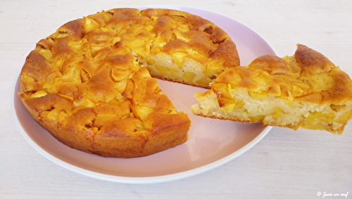 Gâteau aux pommes sans œuf 