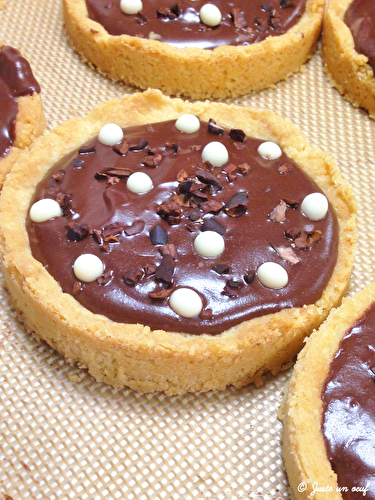 Tartelette chocolat tonka