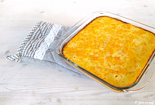 Gratin de courge au curry