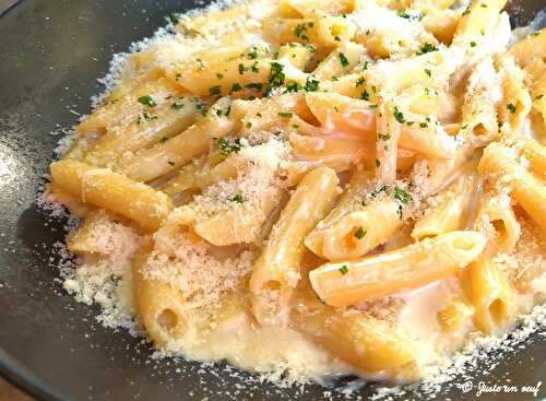 Penne aux quatre fromages