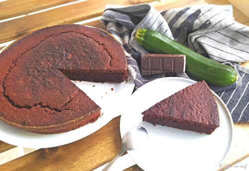 Gâteau au chocolat... à la courgette