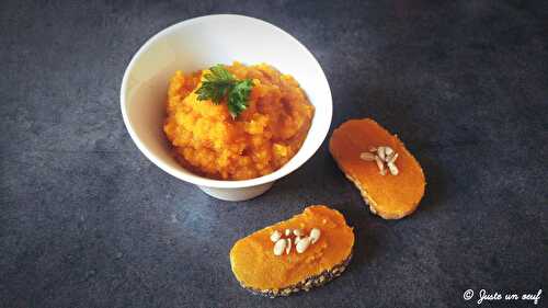 Tartinade de carottes 