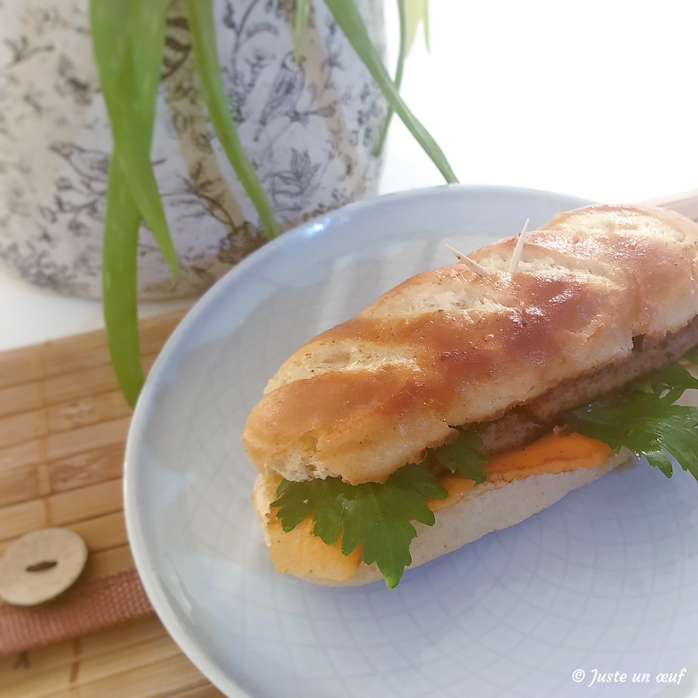 Bánh mì au tofu et au céleri 