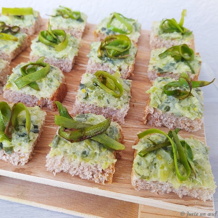 Tartinade aux asperges vertes 