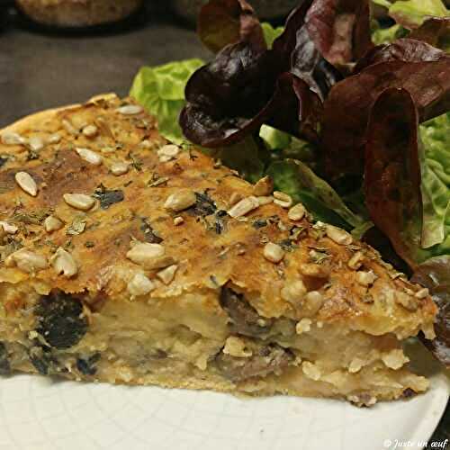Tarte à la sardine et aux pommes de terre