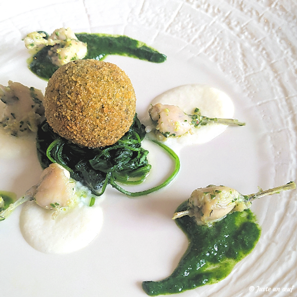 Cromesquis de grenouille 