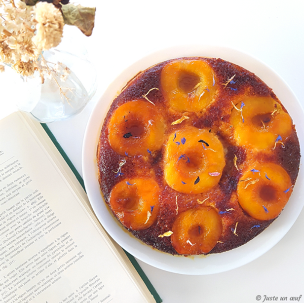 Moelleux aux pêches 