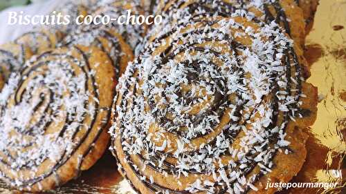 Biscuits coco-choco