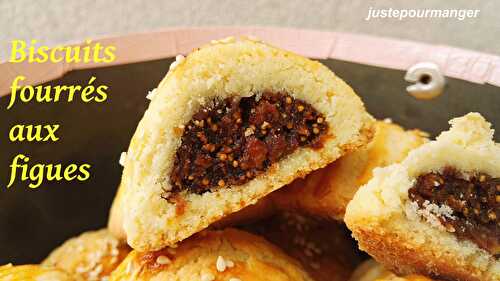 Biscuits fourrés aux figues