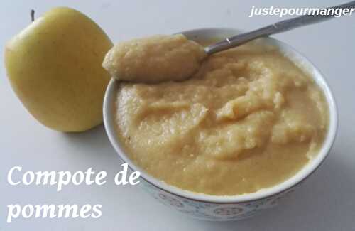 Compote de pommes