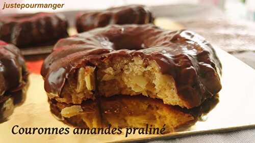 Couronnes amandes praliné