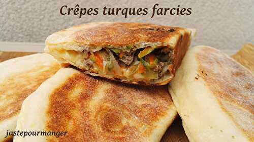 Crêpes turques farcies