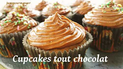 Cupcakes tout chocolat