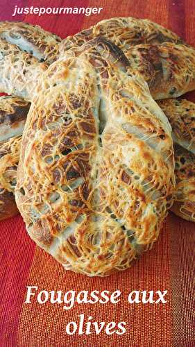 Fougasse aux olives