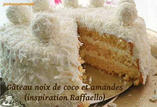 Gâteau noix de coco et amandes (inspiration Raffaello)