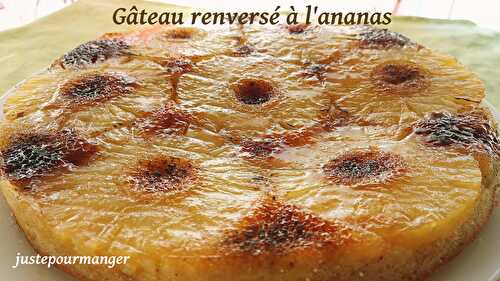 Gâteau renversé à l’ananas