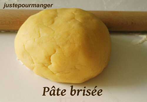 Pâte brisée