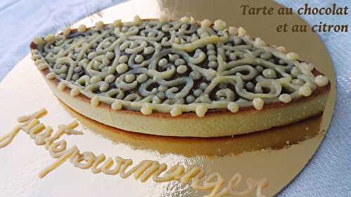 Tarte chocolat et citron 200e recette!